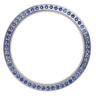 Christina Design London Collect Top Ring med 54 Blå Safirer